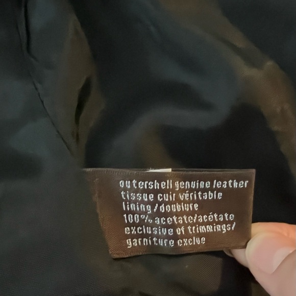 Daniel Genuine Leather Jacket in black - Picture 10 of 14